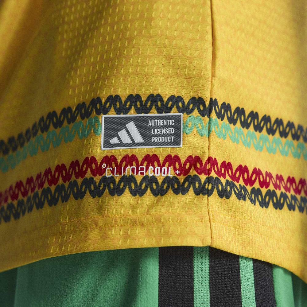 Jamaica National Team 2026 Home On-Field Jersey Yellow