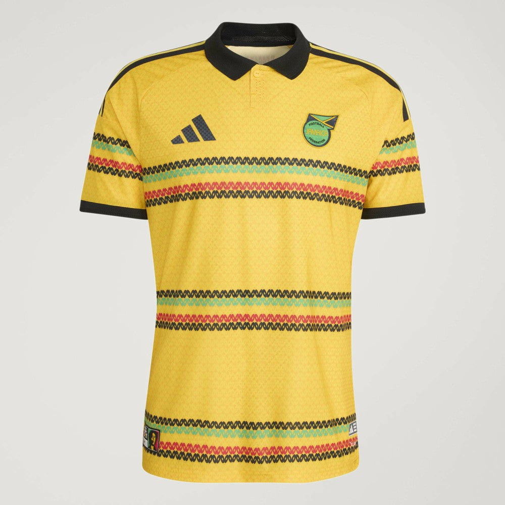 Jamaica National Team 2026 Home On-Field Jersey Yellow