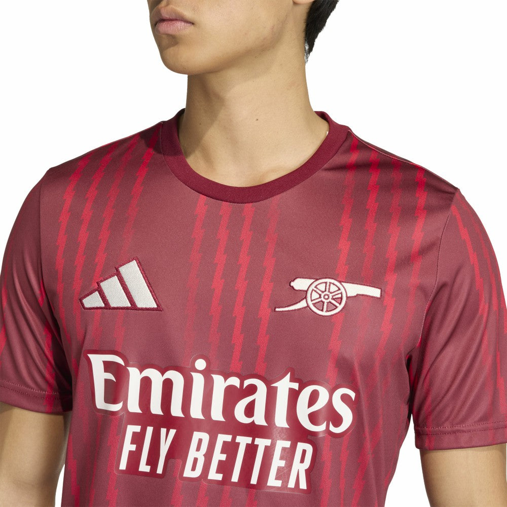 Arsenal 2025/26 Pre-Match Training Jersey Red sale