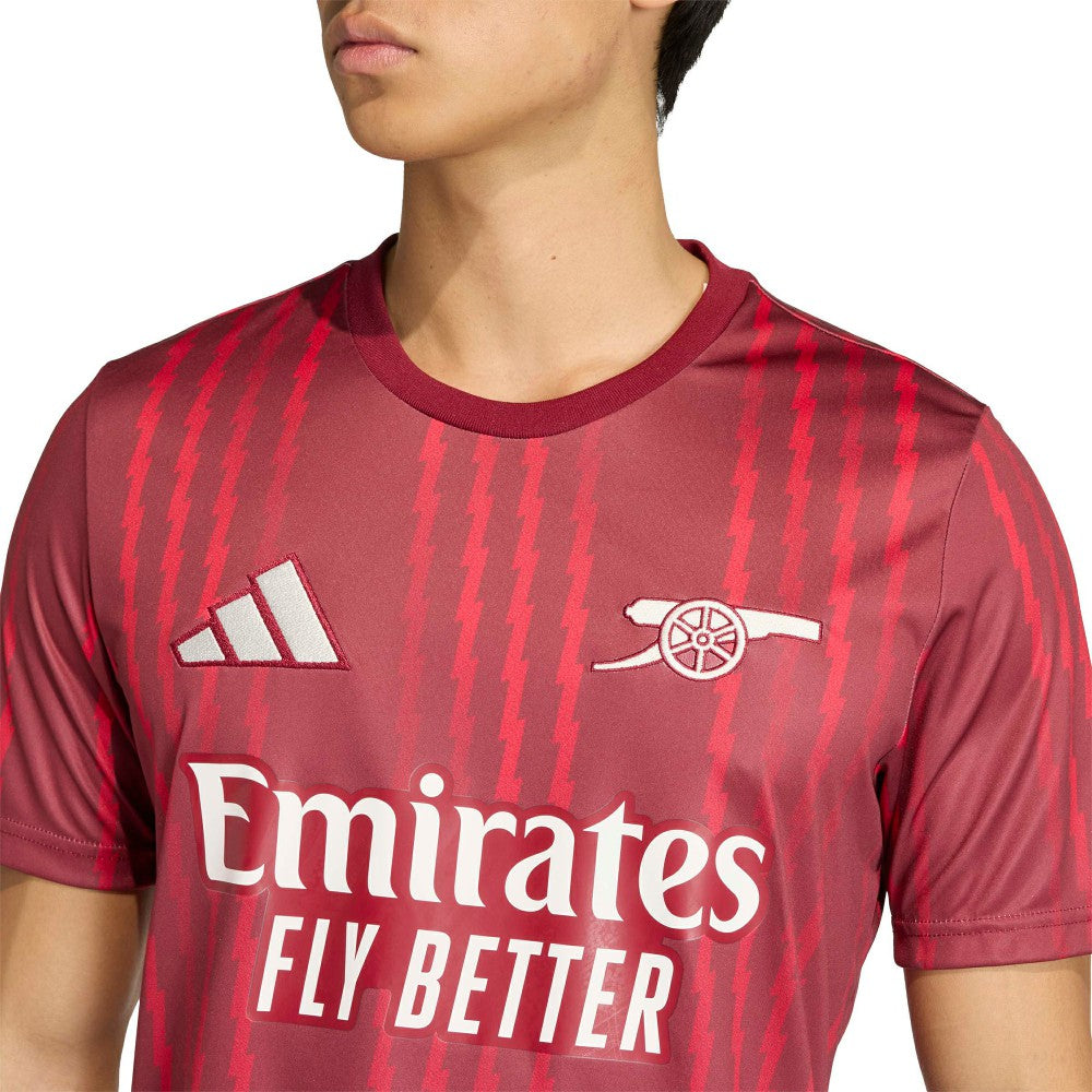 Arsenal 2025/26 Pre-Match Training Jersey Red sale