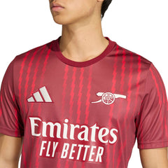 Arsenal 2025/26 Pre-Match Training Jersey Red sale