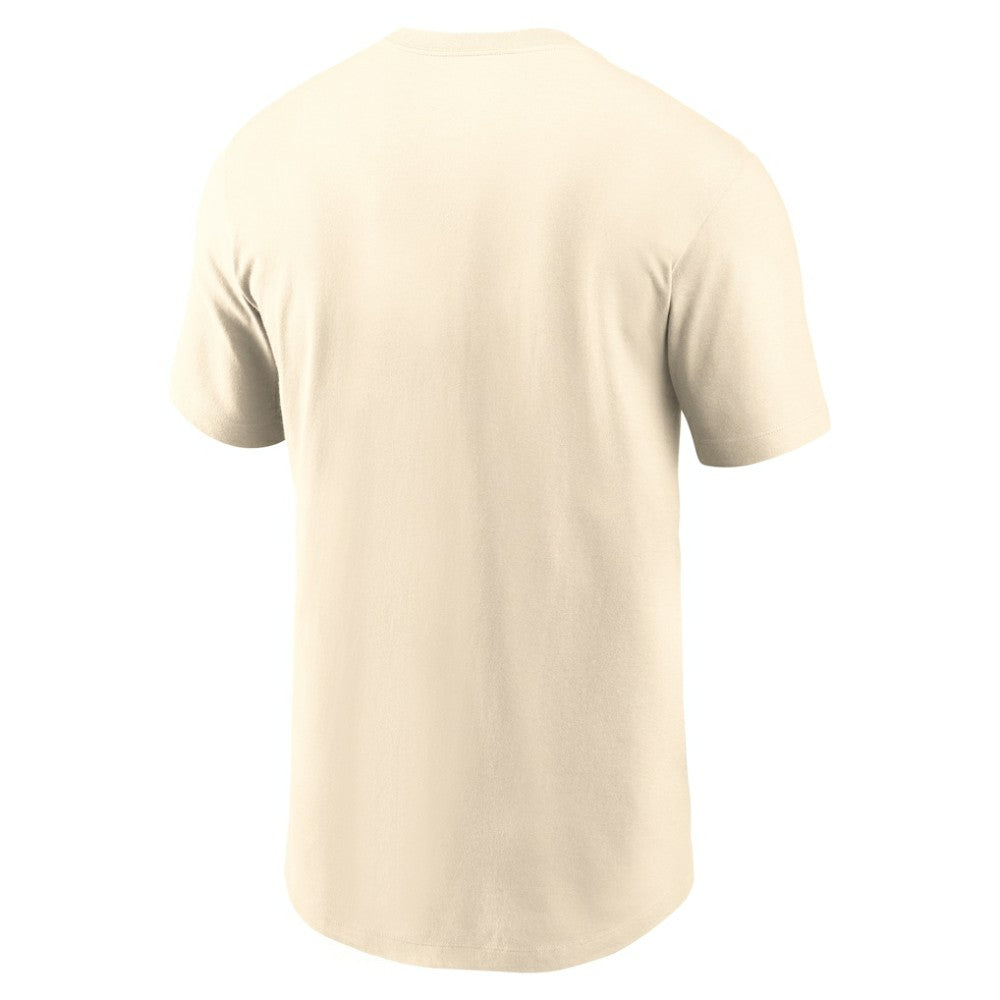 Baltimore Orioles Nike Pinwheel Lockup T-Shirt - Natural T-shirts