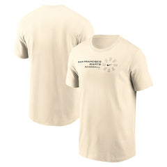 San Francisco Giants Nike Pinwheel Lockup T-Shirt - Natural T-shirts
