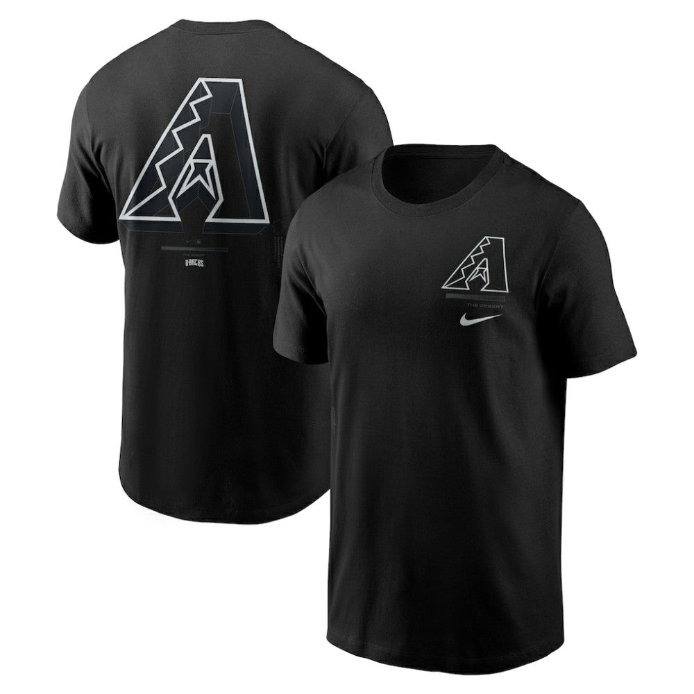 Arizona Diamondbacks Nike  Bar Loading T-Shirt - Black T-shirts