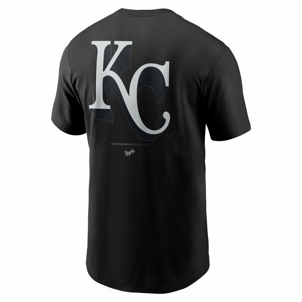 Kansas City Royals Nike  Bar Loading T-Shirt - Black T-shirts