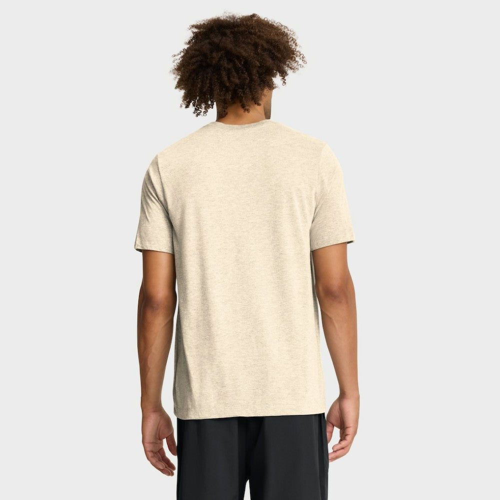 Chicago Cubs Nike Wordmark Tri-Blend T-Shirt - Natural T-shirts
