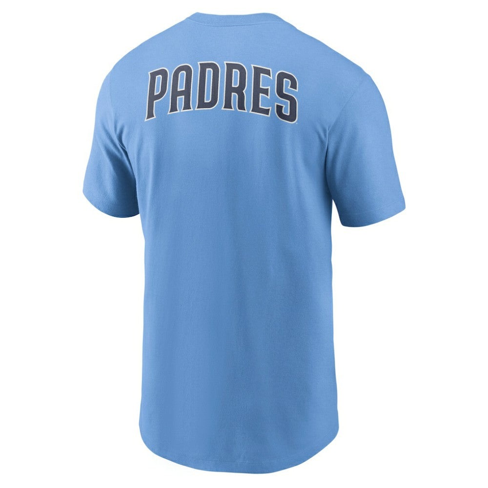 San Diego Padres Nike Record Shattered T-Shirt - Light Blue Hats