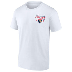 NHL Florida Panthers Fanatics 2025 Stanley Cup Champions Jersey Roster T-Shirt - White