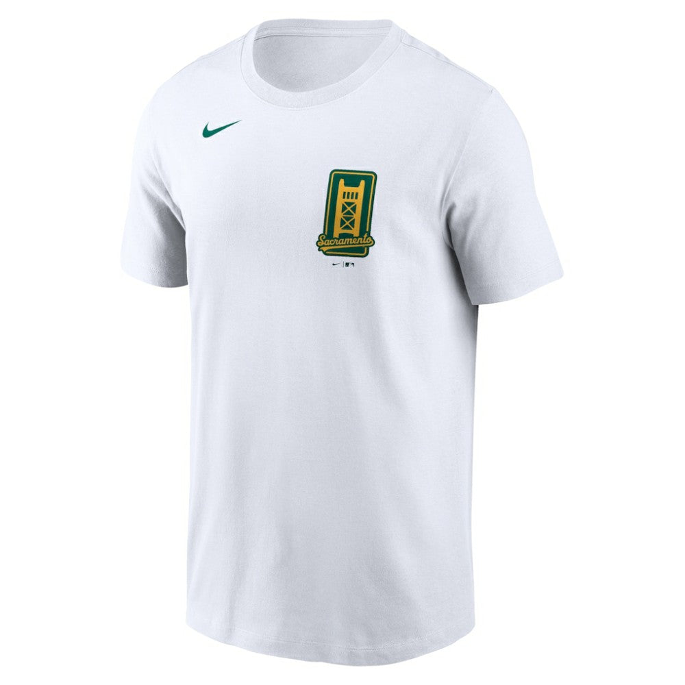 Athletics Nike New Logo T-Shirt - White T-shirts