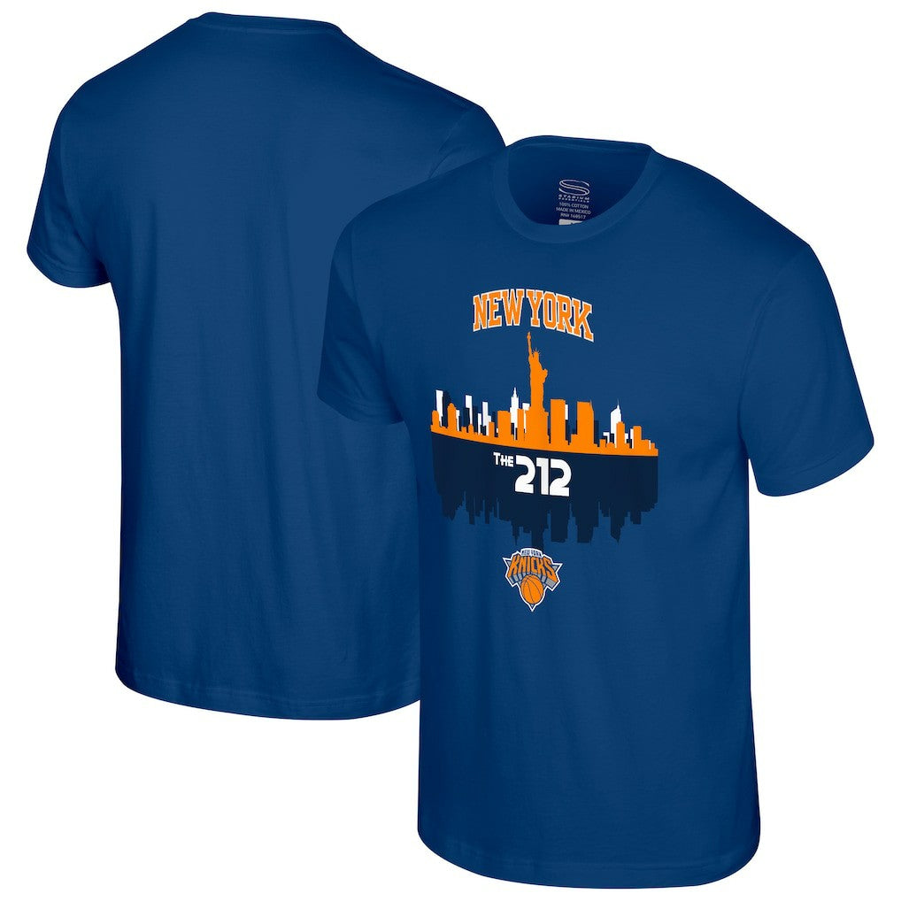 New York Knicks Stadium Essentials Cities T-Shirt Royal