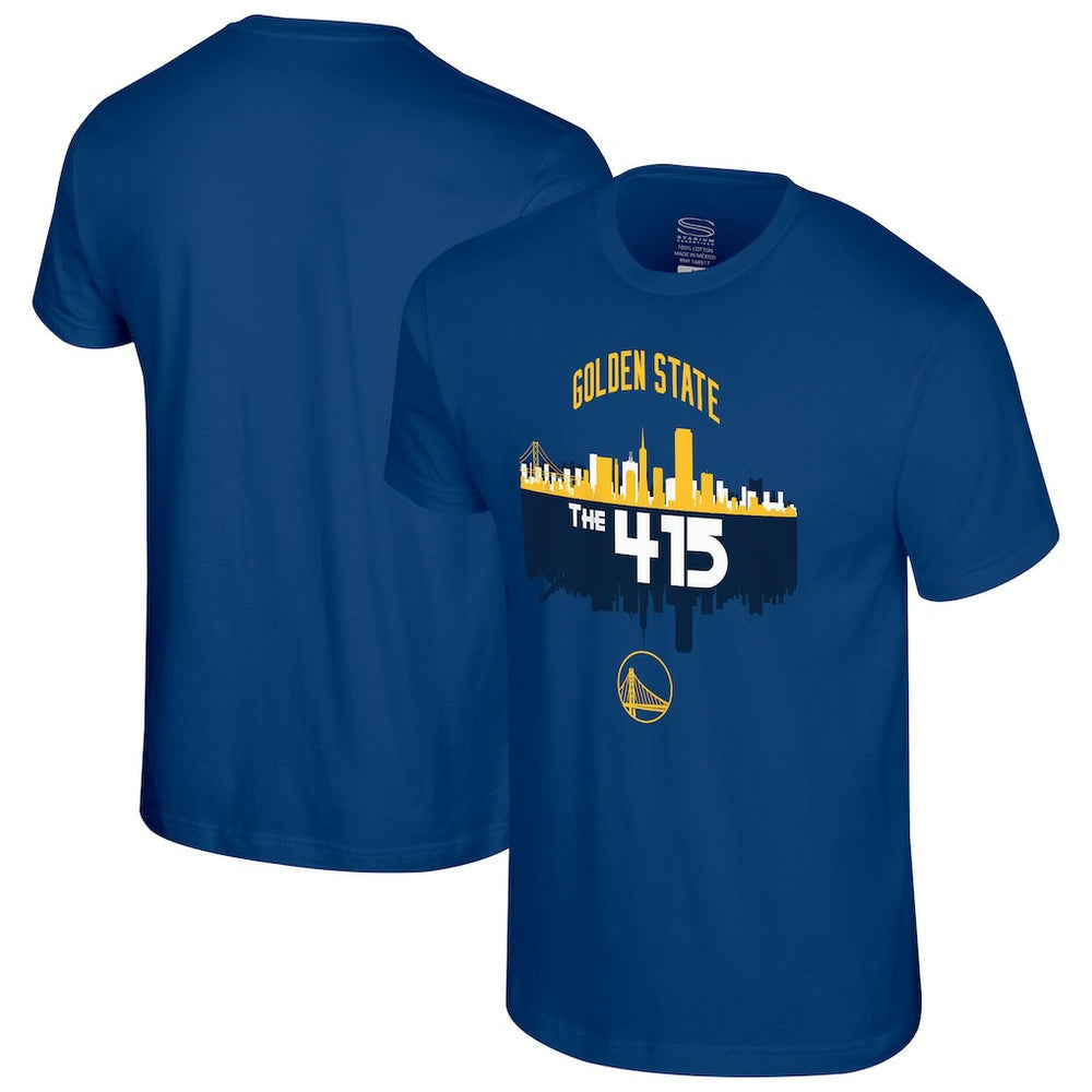 Golden State Warriors Stadium Essentials Cities T-Shirt Royal