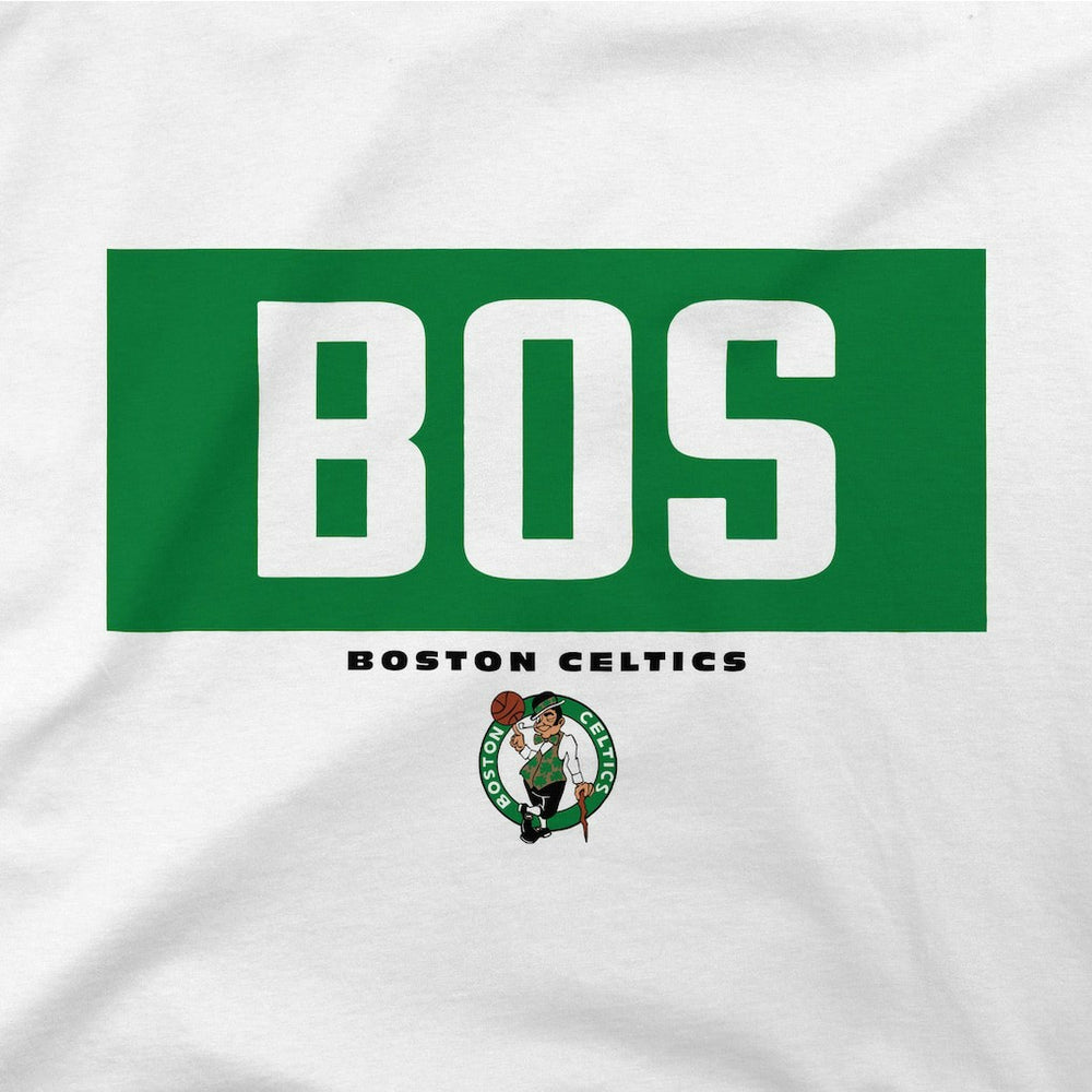 Boston Celtics Stadium Essentials Crossbar T-Shirt White