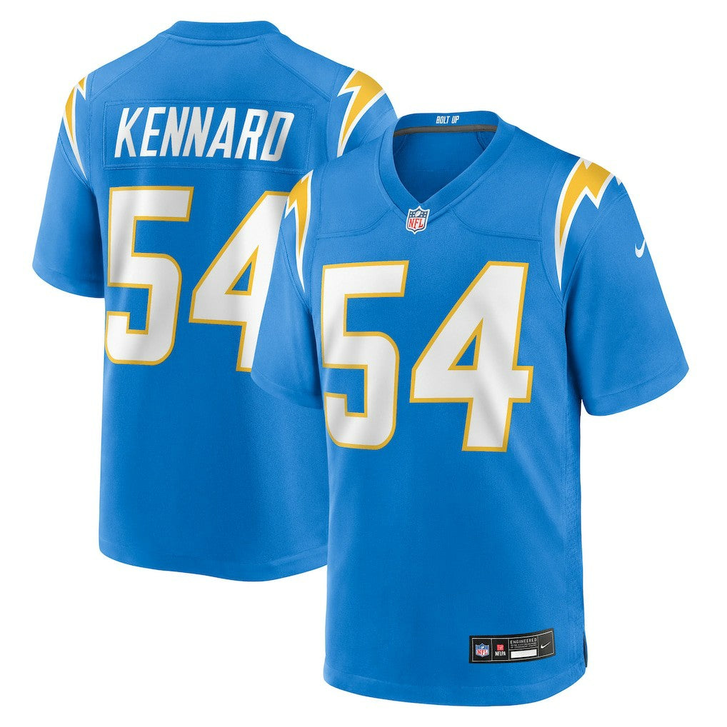 Kyle Kennard Los Angeles Chargers Team Game Jersey Powder Blue