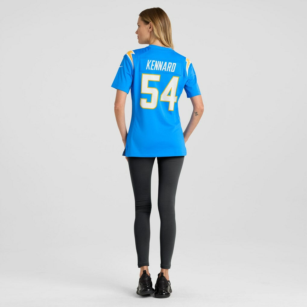 Kyle Kennard Los Angeles Chargers Women's Team Game Jersey Powder Blue