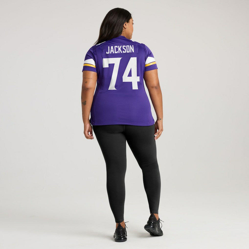 NFL Donovan Jackson Minnesota Vikings Women's Team Game Jersey - Purple