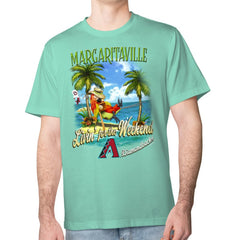 Arizona Diamondbacks Margaritaville Livin' for the Weekend T-Shirt - Mint T-shirts