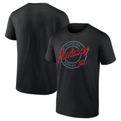 NHL Carolina Hurricanes Colorblock Puck T-Shirt - Black