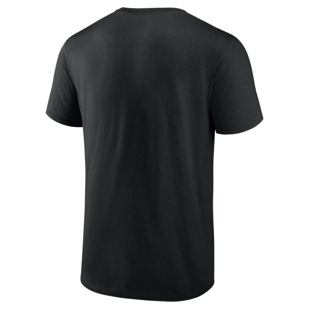 NHL Edmonton Oilers Colorblock Puck T-Shirt - Black