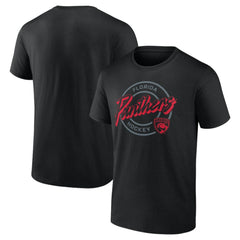 NHL Florida Panthers Colorblock Puck T-Shirt - Black