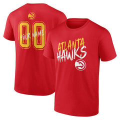 Atlanta Hawks Hustle Custom T-Shirt Red