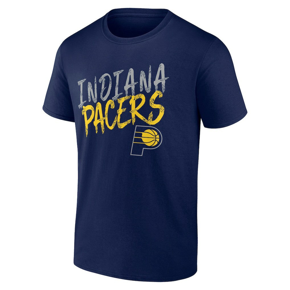 Indiana Pacers Hustle Custom T-Shirt Navy