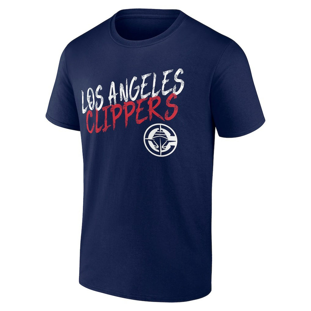LA Clippers Hustle Custom T-Shirt Navy