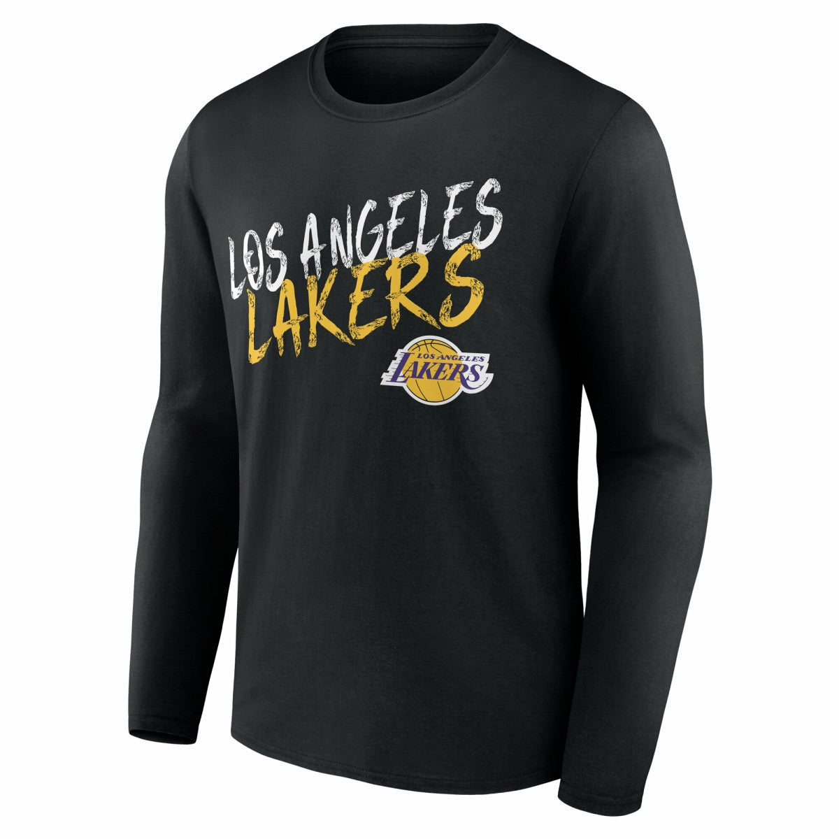 Los Angeles Lakers Hustle Custom Long Sleeve T-Shirt Black