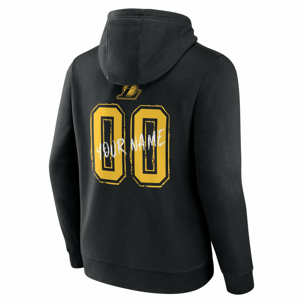 Los Angeles Lakers Hustle Custom Pullover Hoodie Black