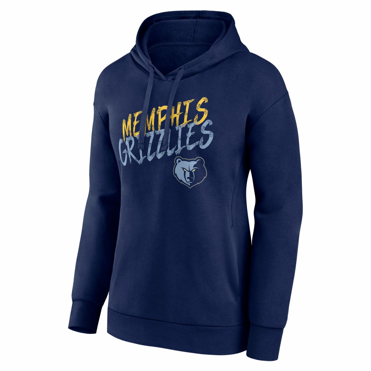 Memphis Grizzlies Women's Hustle Custom Pullover Hoodie Navy