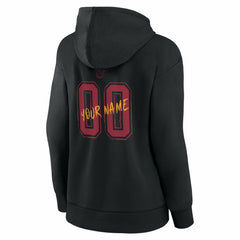 Miami Heat Women's Hustle Custom Pullover Hoodie Black