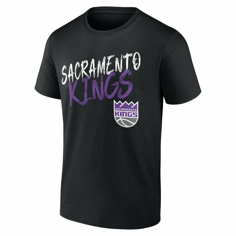 Sacramento Kings Hustle Custom T-Shirt Black
