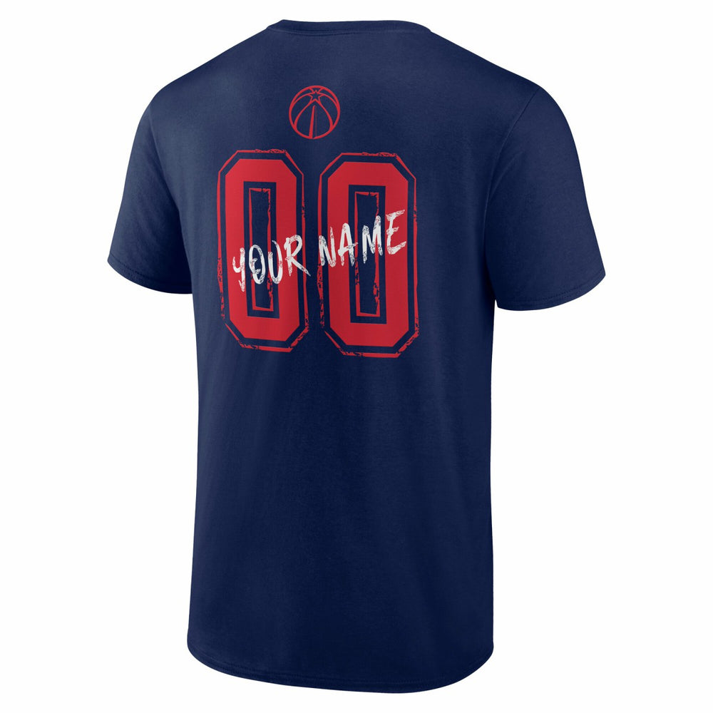 Washington Wizards Hustle Custom T-Shirt Navy