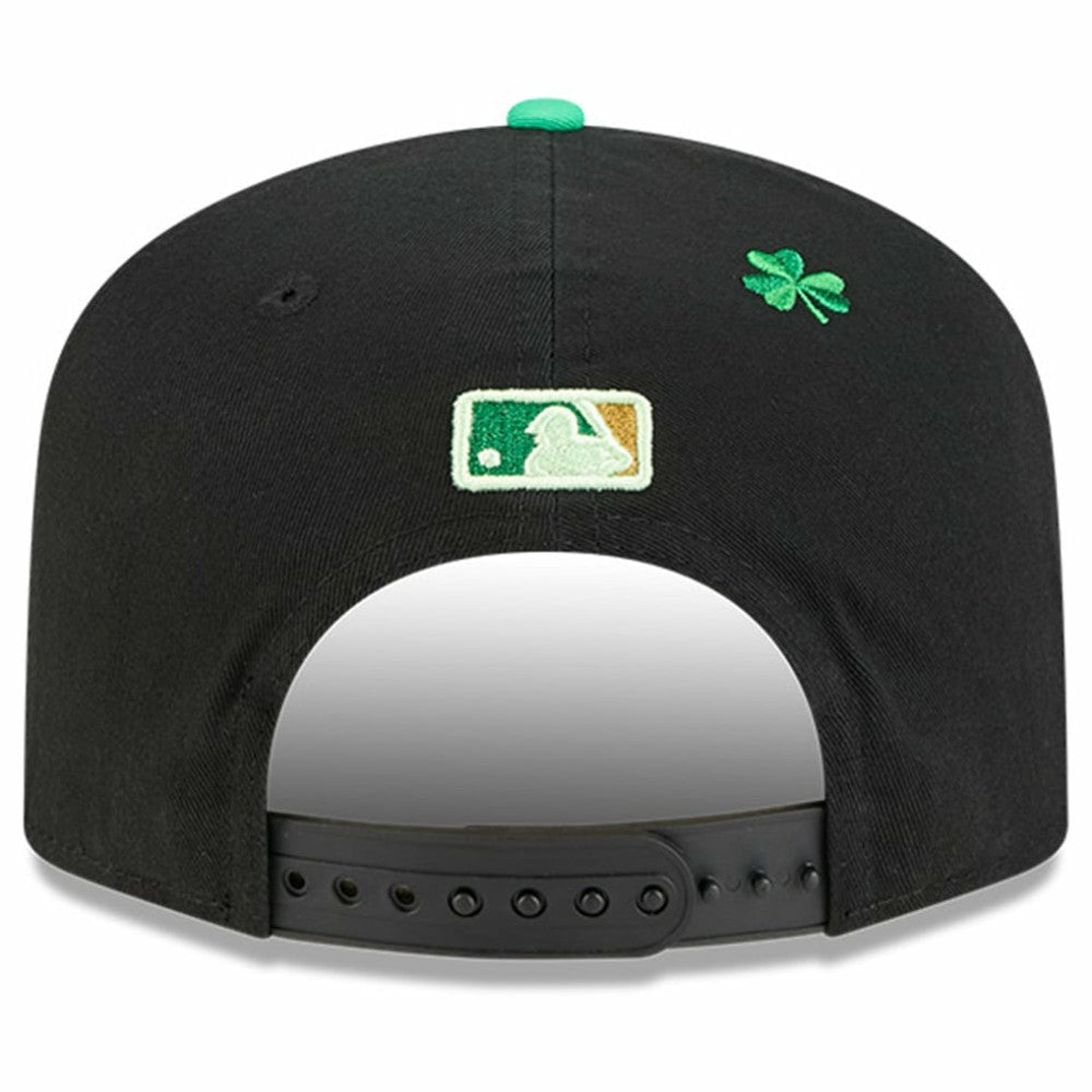 Chicago Cubs New Era 2026 St. Patrick's Day 19TWENTY Adjustable Hat - Black Hats