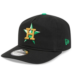 Houston Astros New Era 2026 St. Patrick's Day 19TWENTY Adjustable Hat - Black Hats