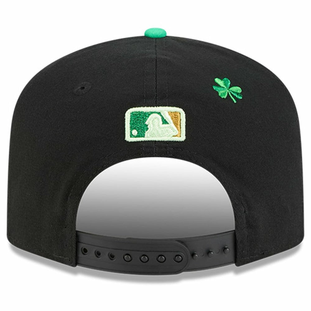 Atlanta Braves New Era 2026 St. Patrick's Day 19TWENTY Adjustable Hat - Black Hats