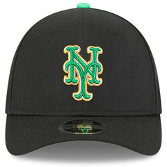 New York Mets New Era 2026 St. Patrick's Day 39THIRTY Flex Hat - Black Hats