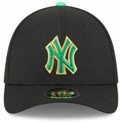 New York Yankees New Era 2026 St. Patrick's Day 39THIRTY Flex Hat - Black Hats