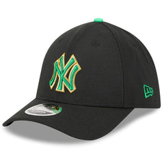 New York Yankees New Era 2026 St. Patrick's Day 39THIRTY Flex Hat - Black Hats