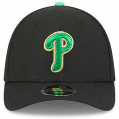 Philadelphia Phillies New Era 2026 St. Patrick's Day 39THIRTY Flex Hat - Black Hats