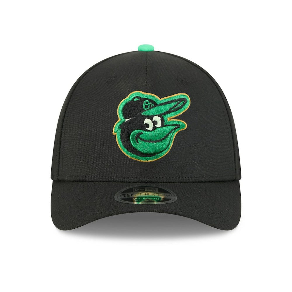 Baltimore Orioles New Era 2026 St. Patrick's Day 39THIRTY Flex Hat - Black Hats