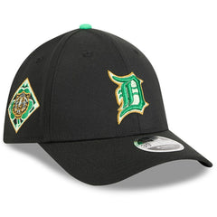 Detroit Tigers New Era 2026 St. Patrick's Day 39THIRTY Flex Hat - Black Hats