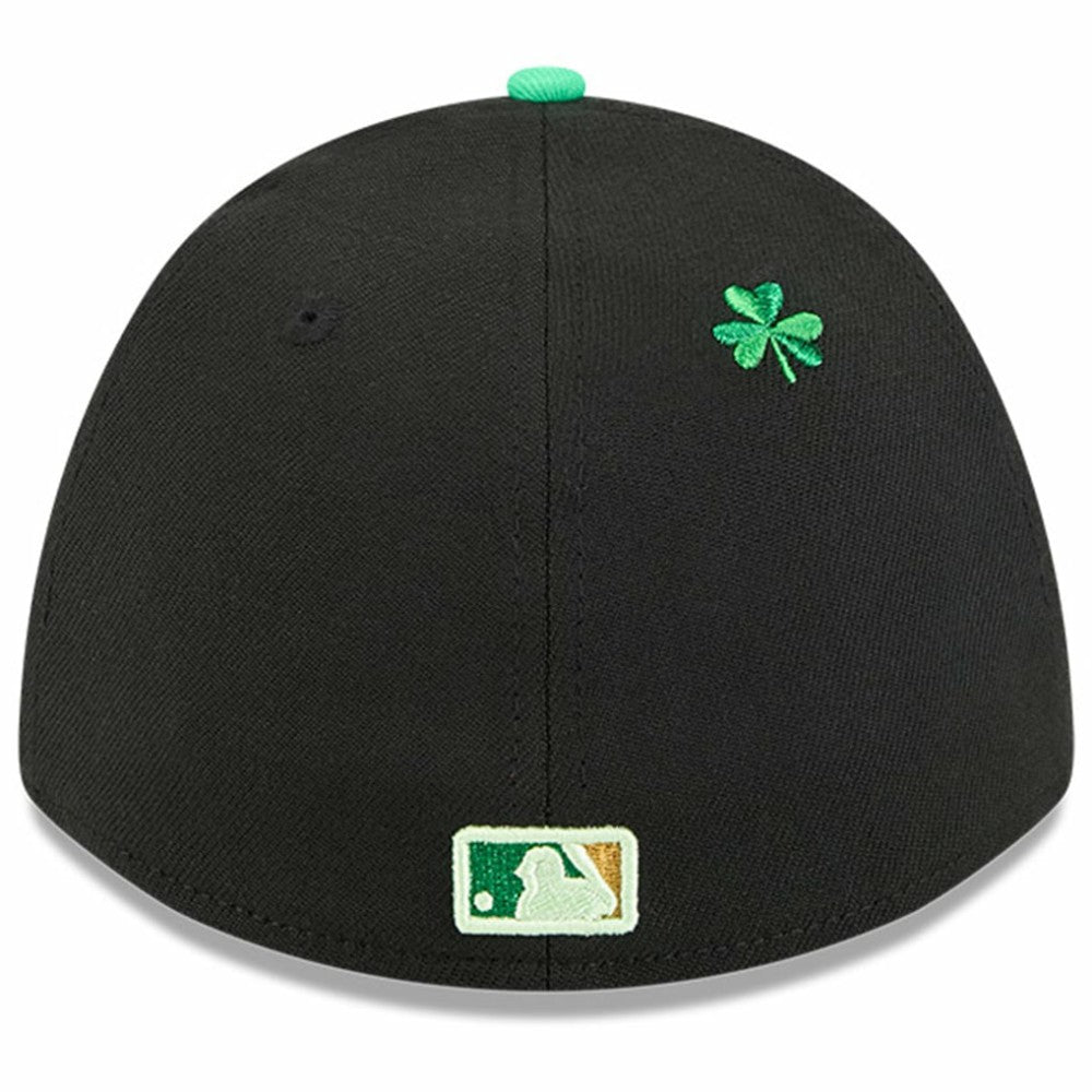 Cincinnati Reds New Era 2026 St. Patrick's Day 39THIRTY Flex Hat - Black Hats