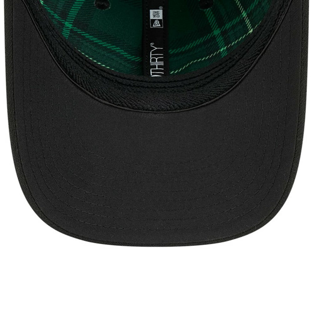 Cincinnati Reds New Era 2026 St. Patrick's Day 39THIRTY Flex Hat - Black Hats