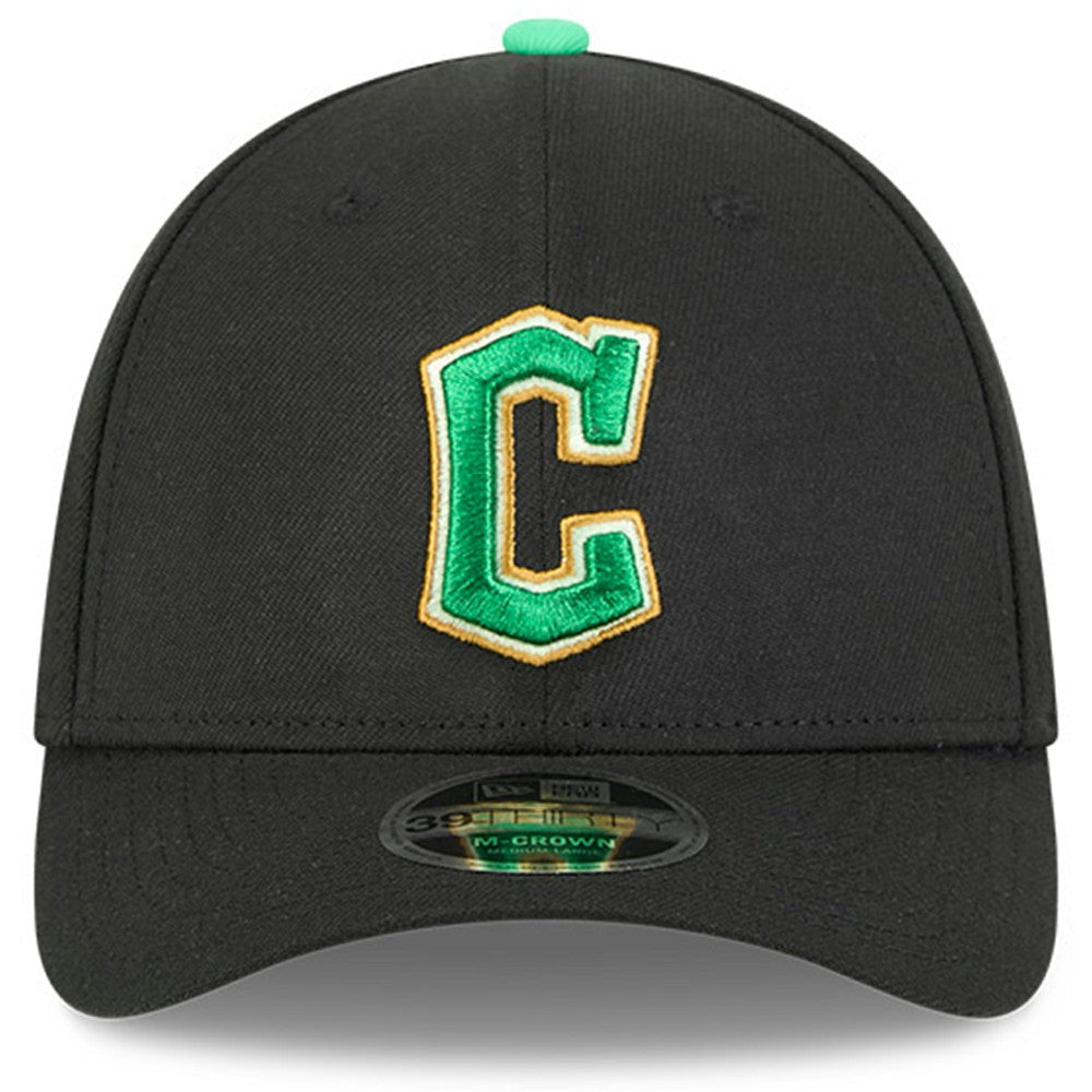 Cleveland Guardians New Era 2026 St. Patrick's Day 39THIRTY Flex Hat - Black Hats