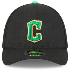 Cleveland Guardians New Era 2026 St. Patrick's Day 39THIRTY Flex Hat - Black Hats