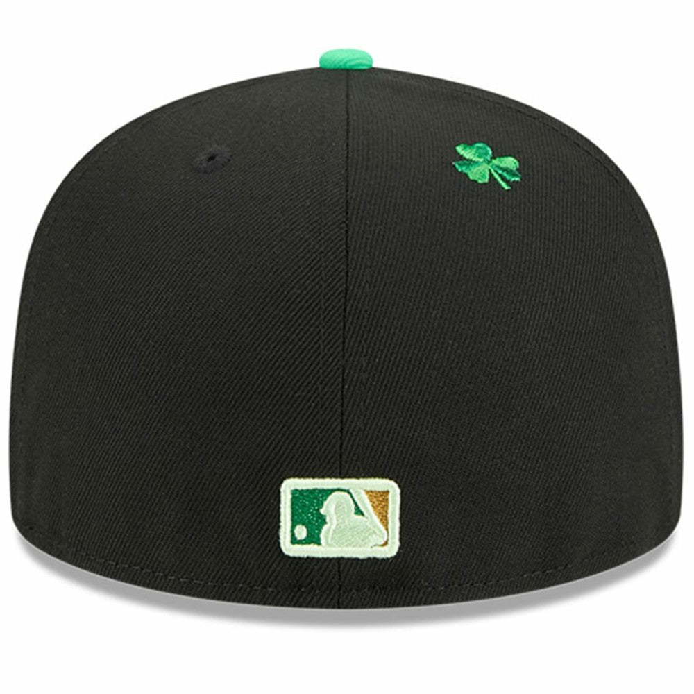 Chicago Cubs New Era 2026 St. Patrick's Day 59FIFTY Fitted Hat - Black Hats
