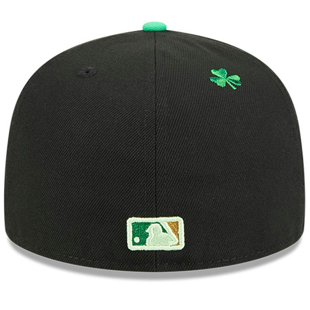 Cleveland Guardians New Era 2026 St. Patrick's Day 59FIFTY Fitted Hat - Black Hats