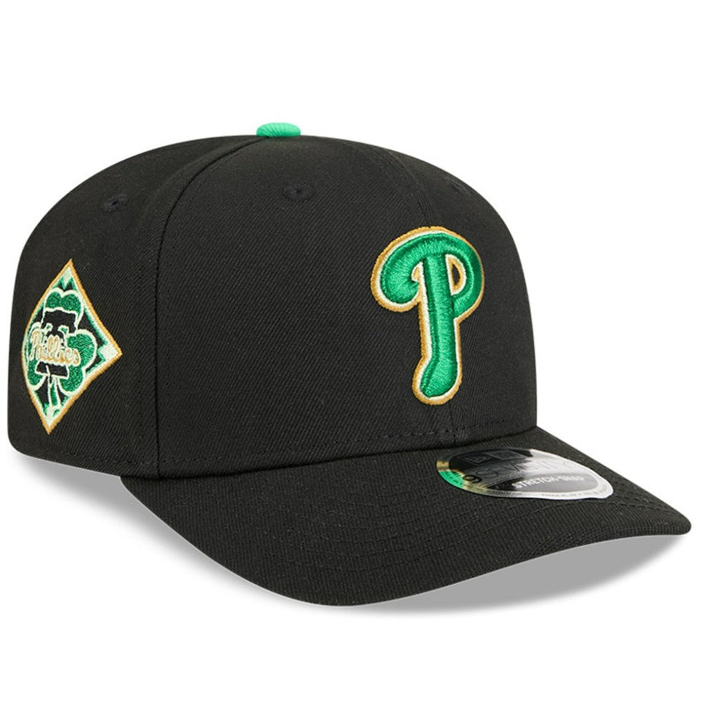 Philadelphia Phillies New Era 2026 St. Patrick's Day 9SEVENTY Adjustable Hat - Black Hats