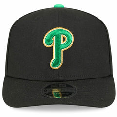 Philadelphia Phillies New Era 2026 St. Patrick's Day 9SEVENTY Adjustable Hat - Black Hats