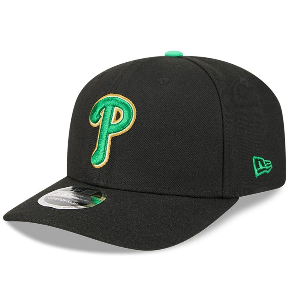Philadelphia Phillies New Era 2026 St. Patrick's Day 9SEVENTY Adjustable Hat - Black Hats